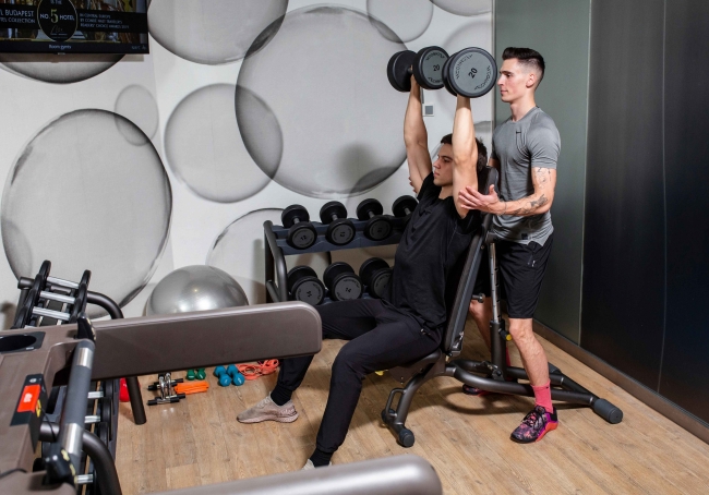 Enjoy complimentary access to an array of high performance equipment!