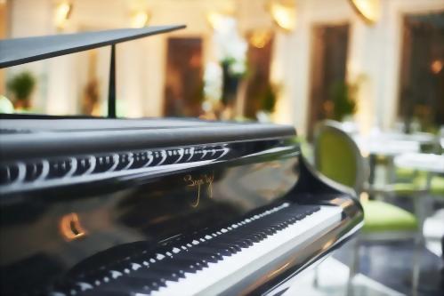 Boganyi Piano in the Music Garden Courtyard