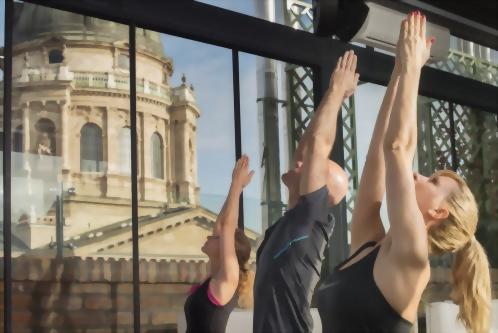 Find your groove at Aria Hotel Budapest and join a Harmony Rooftop Yoga class, or enjoy a private session.