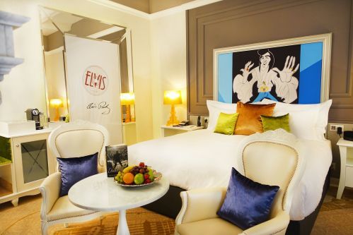 You can request a room inspired after your favorite artist with our "Spend a night with a Legend" Package.